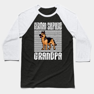 German Shepherd Grandpa Proud Dogs Baseball T-Shirt